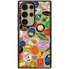 image:imageCASETiFY for Galaxy S25 Case  Impact  82 ft 4x Military Grade Drop Protection  Chrome Doodles  BlackFruit Stickers