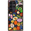 image:imageCASETiFY for Galaxy S25 Case  Impact  82 ft 4x Military Grade Drop Protection  Chrome Doodles  BlackFruit Stickers