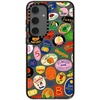 image:imageCASETiFY for Galaxy S25 Case  Impact  82 ft 4x Military Grade Drop Protection  Chrome Doodles  BlackFruit Stickers