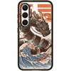 image:imageCASETiFY for Galaxy S25 Case  Impact  82 ft 4x Military Grade Drop Protection  Chrome Doodles  BlackGreat Sushi Dragon