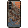 image:imageCASETiFY for Galaxy S25 Case  Impact  82 ft 4x Military Grade Drop Protection  Chrome Doodles  BlackGreat Sushi Dragon