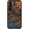 image:imageCASETiFY for Galaxy S25 Case  Impact  82 ft 4x Military Grade Drop Protection  Chrome Doodles  BlackGreat Sushi Dragon