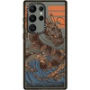 image:imageCASETiFY for Galaxy S25 Case  Impact  82 ft 4x Military Grade Drop Protection  Chrome Doodles  BlackGreat Sushi Dragon