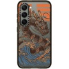 image:imageCASETiFY for Galaxy S25 Case  Impact  82 ft 4x Military Grade Drop Protection  Chrome Doodles  BlackGreat Sushi Dragon
