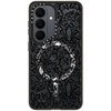 image:imageCASETiFY for Galaxy S25 Case  Impact  82 ft 4x Military Grade Drop Protection  Chrome Doodles  BlackLace Pattern