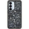 image:imageCASETiFY for Galaxy S25 Case  Impact  82 ft 4x Military Grade Drop Protection  Chrome Doodles  BlackLace Pattern