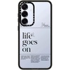 image:imageCASETiFY for Galaxy S25 Case  Impact  82 ft 4x Military Grade Drop Protection  Chrome Doodles  BlackLife Goes On