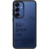 image:imageCASETiFY for Galaxy S25 Case  Impact  82 ft 4x Military Grade Drop Protection  Chrome Doodles  BlackLife Goes On