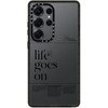 image:imageCASETiFY for Galaxy S25 Case  Impact  82 ft 4x Military Grade Drop Protection  Chrome Doodles  BlackLife Goes On