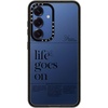 image:imageCASETiFY for Galaxy S25 Case  Impact  82 ft 4x Military Grade Drop Protection  Chrome Doodles  BlackLife Goes On