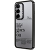 image:imageCASETiFY for Galaxy S25 Case  Impact  82 ft 4x Military Grade Drop Protection  Chrome Doodles  BlackLife Goes On