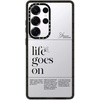 image:imageCASETiFY for Galaxy S25 Case  Impact  82 ft 4x Military Grade Drop Protection  Chrome Doodles  BlackLife Goes On