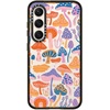 image:imageCASETiFY for Galaxy S25 Case  Impact  82 ft 4x Military Grade Drop Protection  Chrome Doodles  BlackMagic Mushrooms