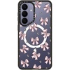 image:imageCASETiFY for Galaxy S25 Case  Impact  82 ft 4x Military Grade Drop Protection  Chrome Doodles  BlackMetallic Pink Ribbon