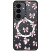 image:imageCASETiFY for Galaxy S25 Case  Impact  82 ft 4x Military Grade Drop Protection  Chrome Doodles  BlackMetallic Pink Ribbon