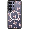 image:imageCASETiFY for Galaxy S25 Case  Impact  82 ft 4x Military Grade Drop Protection  Chrome Doodles  BlackMetallic Pink Ribbon