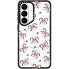 image:imageCASETiFY for Galaxy S25 Case  Impact  82 ft 4x Military Grade Drop Protection  Chrome Doodles  BlackMetallic Pink Ribbon