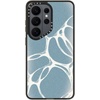 image:imageCASETiFY for Galaxy S25 Case  Impact  82 ft 4x Military Grade Drop Protection  Chrome Doodles  BlackMolecular Bubblesblue