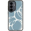image:imageCASETiFY for Galaxy S25 Case  Impact  82 ft 4x Military Grade Drop Protection  Chrome Doodles  BlackMolecular Bubblesblue