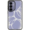 image:imageCASETiFY for Galaxy S25 Case  Impact  82 ft 4x Military Grade Drop Protection  Chrome Doodles  BlackMolecular Bubblespurple