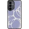 image:imageCASETiFY for Galaxy S25 Case  Impact  82 ft 4x Military Grade Drop Protection  Chrome Doodles  BlackMolecular Bubblespurple