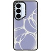 image:imageCASETiFY for Galaxy S25 Case  Impact  82 ft 4x Military Grade Drop Protection  Chrome Doodles  BlackMolecular Bubblespurple
