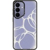 image:imageCASETiFY for Galaxy S25 Case  Impact  82 ft 4x Military Grade Drop Protection  Chrome Doodles  BlackMolecular Bubblespurple
