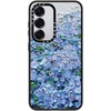 image:imageCASETiFY for Galaxy S25 Case  Impact  82 ft 4x Military Grade Drop Protection  Chrome Doodles  BlackNantucket Blue Hydrangeas