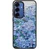image:imageCASETiFY for Galaxy S25 Case  Impact  82 ft 4x Military Grade Drop Protection  Chrome Doodles  BlackNantucket Blue Hydrangeas