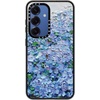 image:imageCASETiFY for Galaxy S25 Case  Impact  82 ft 4x Military Grade Drop Protection  Chrome Doodles  BlackNantucket Blue Hydrangeas