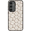 image:imageCASETiFY for Galaxy S25 Case  Impact  82 ft 4x Military Grade Drop Protection  Chrome Doodles  BlackNatural Flower