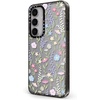 image:imageCASETiFY for Galaxy S25 Case  Impact  82 ft 4x Military Grade Drop Protection  Chrome Doodles  BlackPink Pastel Cute Floral