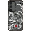 image:imageCASETiFY for Galaxy S25 Case  Impact  82 ft 4x Military Grade Drop Protection  Chrome Doodles  BlackPower Dragon