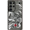 image:imageCASETiFY for Galaxy S25 Case  Impact  82 ft 4x Military Grade Drop Protection  Chrome Doodles  BlackPower Dragon