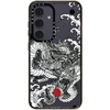 image:imageCASETiFY for Galaxy S25 Case  Impact  82 ft 4x Military Grade Drop Protection  Chrome Doodles  BlackPower Dragon