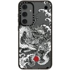 image:imageCASETiFY for Galaxy S25 Case  Impact  82 ft 4x Military Grade Drop Protection  Chrome Doodles  BlackPower Dragon