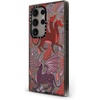 image:imageCASETiFY for Galaxy S25 Case  Impact  82 ft 4x Military Grade Drop Protection  Chrome Doodles  BlackRed Dragon Mythical Magic