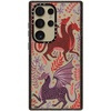 image:imageCASETiFY for Galaxy S25 Case  Impact  82 ft 4x Military Grade Drop Protection  Chrome Doodles  BlackRed Dragon Mythical Magic