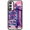 image:imageCASETiFY for Galaxy S25 Case  Impact  82 ft 4x Military Grade Drop Protection  Chrome Doodles  BlackRetro Vending Machine