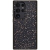 image:imageCASETiFY for Galaxy S25 Case  Impact  82 ft 4x Military Grade Drop Protection  Chrome Doodles  BlackSpace Pattern On Clear Background