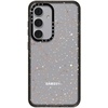 image:imageCASETiFY for Galaxy S25 Case  Impact  82 ft 4x Military Grade Drop Protection  Chrome Doodles  BlackSpace Pattern On Clear Background