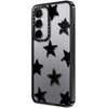 image:imageCASETiFY for Galaxy S25 Case  Impact  82 ft 4x Military Grade Drop Protection  Chrome Doodles  BlackStar Marks