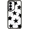 image:imageCASETiFY for Galaxy S25 Case  Impact  82 ft 4x Military Grade Drop Protection  Chrome Doodles  BlackStar Marks