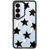 image:imageCASETiFY for Galaxy S25 Case  Impact  82 ft 4x Military Grade Drop Protection  Chrome Doodles  BlackStar Marks