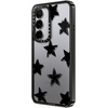image:imageCASETiFY for Galaxy S25 Case  Impact  82 ft 4x Military Grade Drop Protection  Chrome Doodles  BlackStar Marks