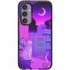 image:imageCASETiFY for Galaxy S25 Case  Impact  82 ft 4x Military Grade Drop Protection  Chrome Doodles  BlackUnder The Neon Moon