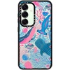 image:imageCASETiFY for Galaxy S25 Case  Impact  82 ft 4x Military Grade Drop Protection  Chrome Doodles  BlackUnder the Sea