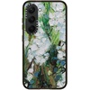 image:imageCASETiFY for Galaxy S25 Case  Impact  82 ft 4x Military Grade Drop Protection  Chrome Doodles  BlackWild Squill Flowers