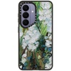 image:imageCASETiFY for Galaxy S25 Case  Impact  82 ft 4x Military Grade Drop Protection  Chrome Doodles  BlackWild Squill Flowers