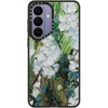 image:imageCASETiFY for Galaxy S25 Case  Impact  82 ft 4x Military Grade Drop Protection  Chrome Doodles  BlackWild Squill Flowers